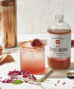 Yes Cocktail Co. EAT Blood Orange & Chili Pepper Cocktail Mixer
