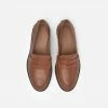 Flattered Footwear Sara Flats - Caramel Leather