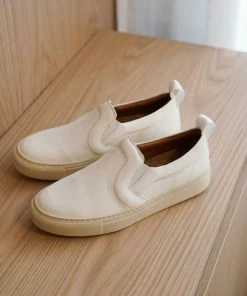 Flattered Haga Sneaker - White Leather Footwear