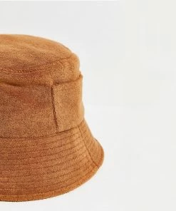 Lack Of Color Wave Bucket Hat - Coffee Terry Clothing
