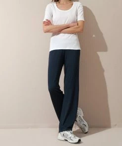 Cadine Rail Pant - Navy Clothing