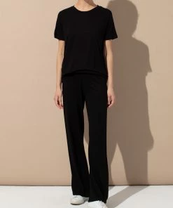 Cadine Cove Tee - Black Clothing