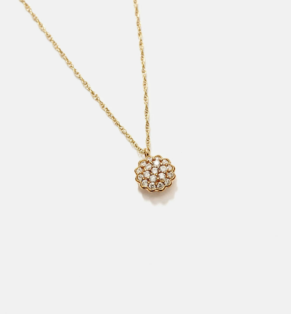 Cadine Jewellery Aster Necklace - 18kt Solid Gold 1 Cadine Jewellery Aster Necklace - 18kt Solid Gold