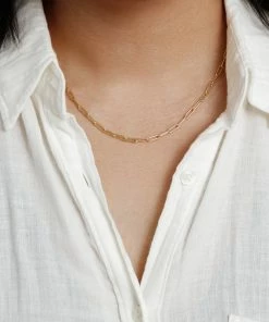 Cadine Oxalis Necklace - 14kt Solid Gold Jewellery