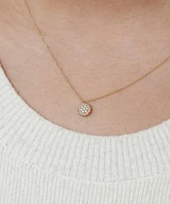 Cadine Jewellery Aster Necklace - 18kt Solid Gold