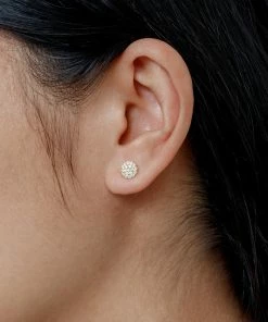 Cadine Jewellery Aster Earrings - 18kt Solid Gold