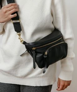 Cadine The Compact Bag - Black Leather