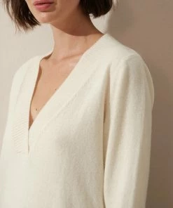 Cadine Valance Sweater - Ecru Clothing