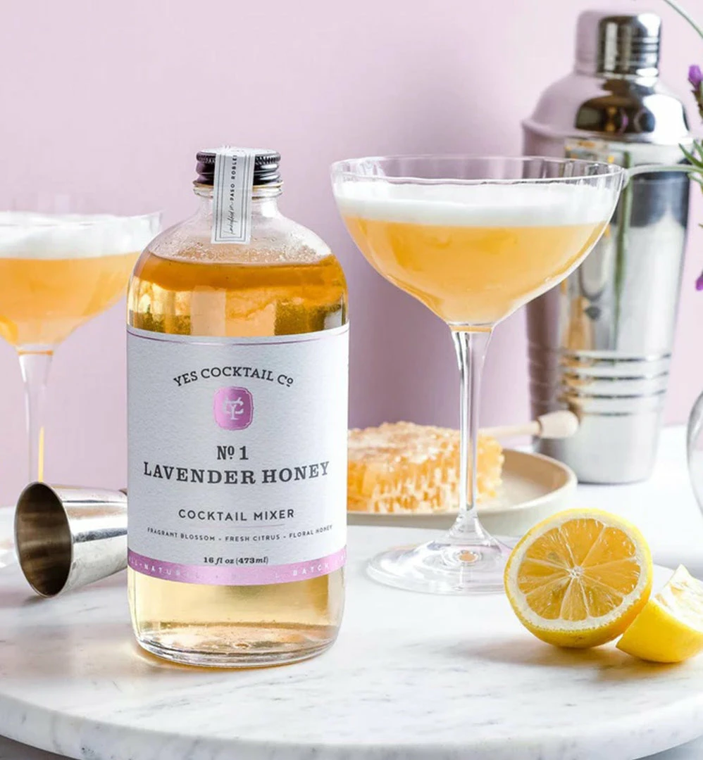 Yes Cocktail Co. EAT Lavender Honey Cocktail Mixer 3 Yes Cocktail Co. EAT Lavender Honey Cocktail Mixer