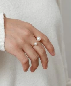 Cadine Jewellery Viburnum Ring - 14kt Solid Gold 6 Cadine Jewellery Viburnum Ring - 14kt Solid Gold