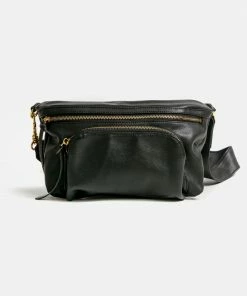 Cadine The Compact Bag - Black Leather