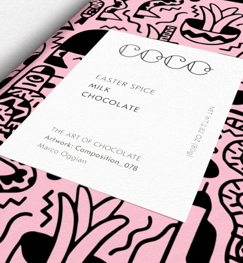 Coco Chocolatier EAT Easter Spice Milk Chocolate Bar 2 Coco Chocolatier EAT Easter Spice Milk Chocolate Bar
