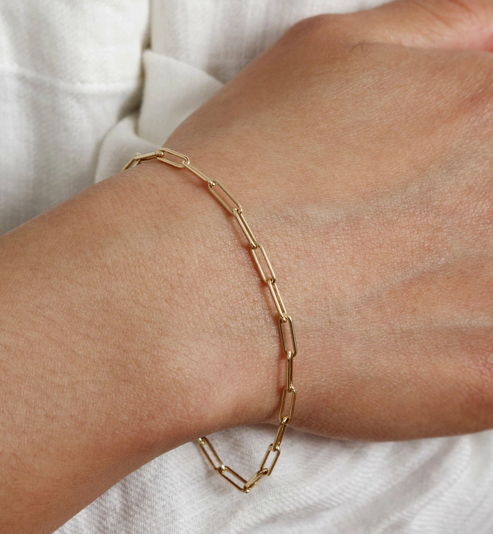 Cadine Jewellery Oxalis Bracelet - 14kt Solid Gold 4 Cadine Jewellery Oxalis Bracelet - 14kt Solid Gold