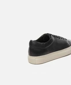 Flattered Stockholm Sneaker - Black Leather