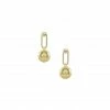 Cadine Jewellery Violet Earrings - 14kt Solid Gold