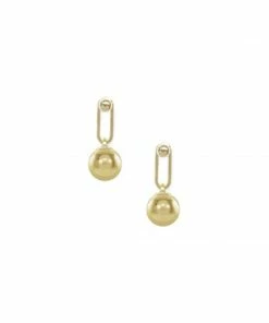 Cadine Jewellery Violet Earrings - 14kt Solid Gold