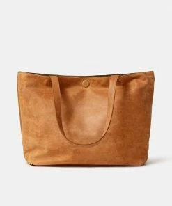 Cadine The Traveller Bag - Camel Leather Bags