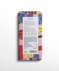 Coco Chocolatier EAT Rhubarb & Ginger Milk Chocolate Bar