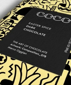 Coco Chocolatier Easter Spice Dark Chocolate Bar EAT