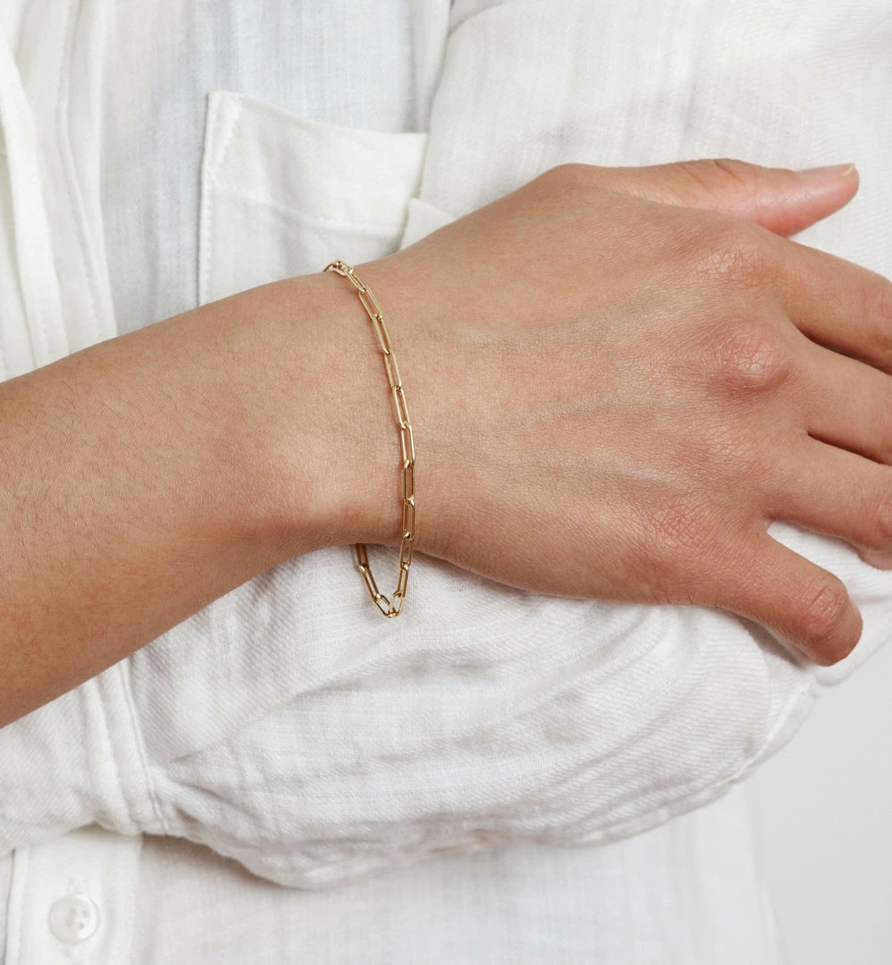Cadine Jewellery Oxalis Bracelet - 14kt Solid Gold 2 Cadine Jewellery Oxalis Bracelet - 14kt Solid Gold