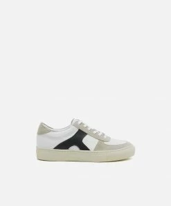Flattered Solna Sneaker - Sand/Black Leather Footwear 7 Flattered Solna Sneaker - Sand/Black Leather Footwear