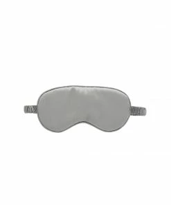 Cadine Pure Silk Sleep Mask - Grey Bath & Body