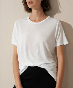 Cadine Cove Tee - White Clothing