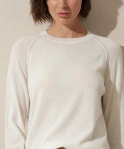 Cadine Clothing Freize Sweater - Ivory