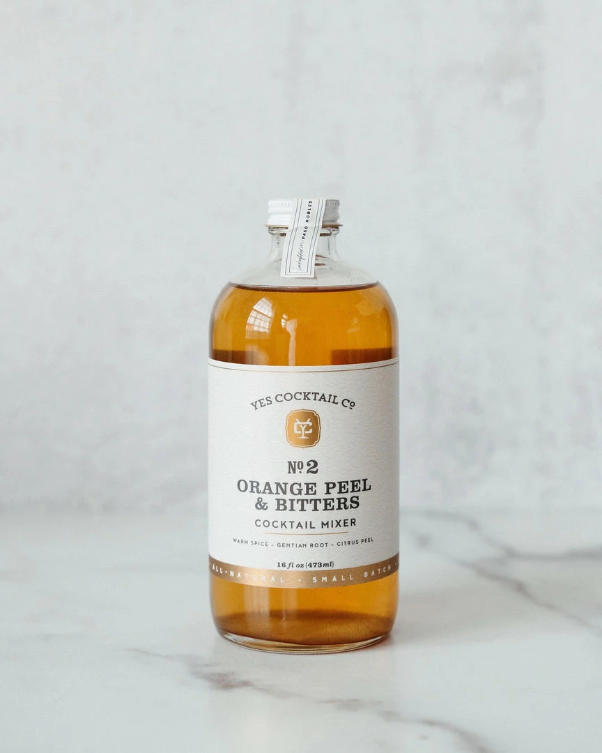 Yes Cocktail Co. Orange Peel And Bitters Cocktail Mixer EAT 3 Yes Cocktail Co. Orange Peel And Bitters Cocktail Mixer EAT