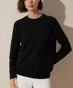 Cadine Freize Sweater - Black Clothing