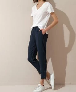Cadine Corbel Pant - Navy