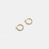 Cadine Geranium Earrings - 14kt Solid Gold