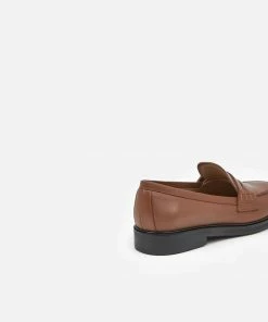 Flattered Footwear Sara Flats - Caramel Leather