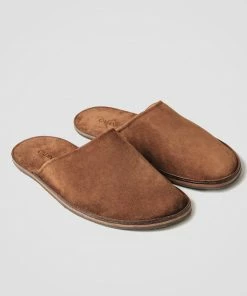 Cadine Footwear The Unisex Homebody - Toffee Suede