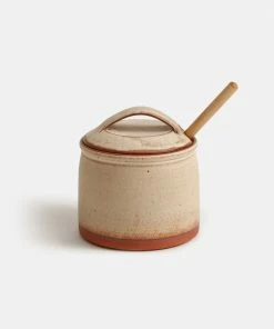 Cadine Home Goods Honey Pot With Dipper