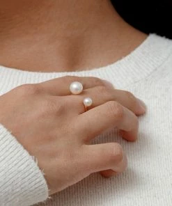 Cadine Jewellery Viburnum Ring - 14kt Solid Gold 7 Cadine Jewellery Viburnum Ring - 14kt Solid Gold