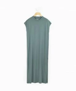 Cadine Clothing Beam Tshirt Dress - Sage