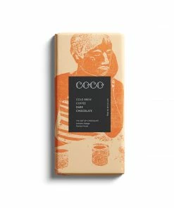 Coco Chocolatier EAT Cold Brew Coffee Dark Chocolate Bar