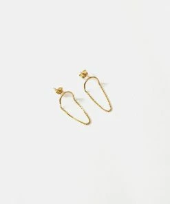 Cadine Jewellery Petal Earrings - 14kt Solid Gold