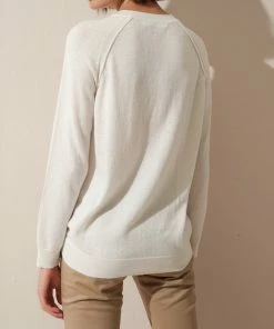 Cadine Clothing Freize Sweater - Ivory