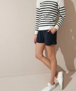 Cadine Clothing Arc Shorts - Navy