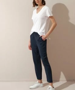 Cadine Corbel Pant - Navy
