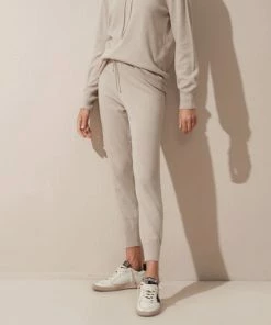 Cadine Clothing Path Knit Pant - Beige Melange