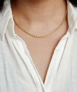 Cadine Jewellery Curio Necklace - 14kt Solid Gold