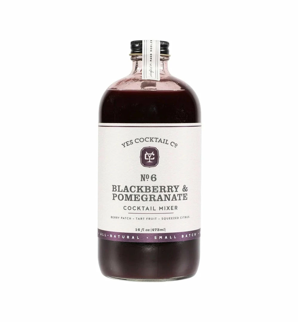 Yes Cocktail Co. Blackberry Pomegranate Cocktail Mixer EAT 1 Yes Cocktail Co. Blackberry Pomegranate Cocktail Mixer EAT