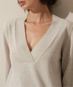 Cadine Valance Sweater - Beige Melange