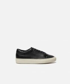 Flattered Stockholm Sneaker - Black Leather