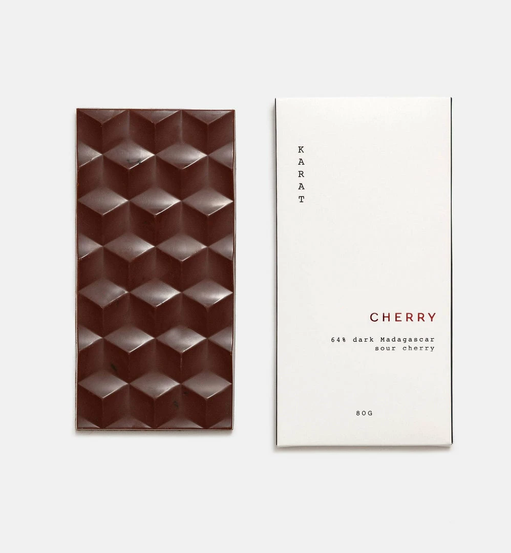 Karat Cherry Dark Chocolate Bar 1 Karat Cherry Dark Chocolate Bar