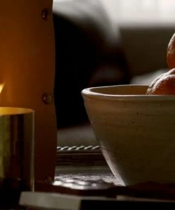 Cadine Classic Vase - Natural Leather Home Goods