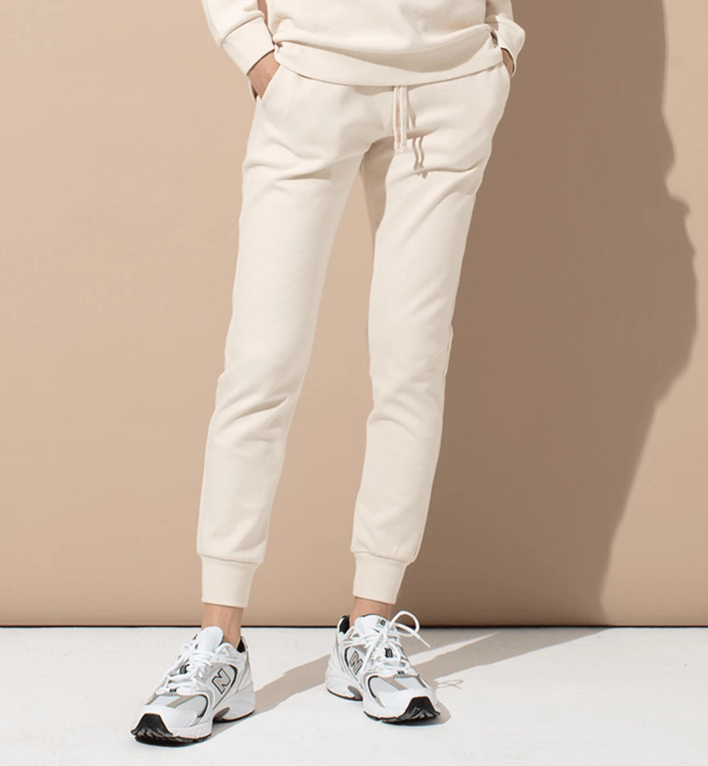 Cadine Pedestal Jogger - Alabaster Clothing 1 Cadine Pedestal Jogger - Alabaster Clothing